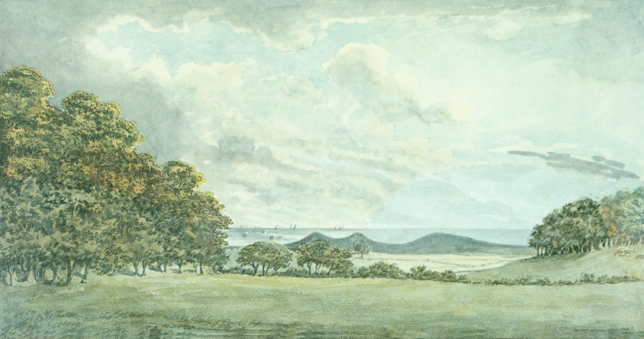 الكتاب الأحمر لقاعة شيرينغهام ، c.1812 بواسطة همفري ريبتون