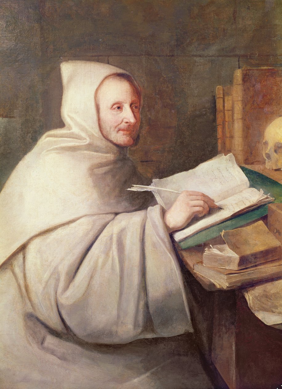 الابات أرماند جان لو بوثيلييه دي رانس (1626-1700) بواسطة صفير فرانسوا ريغو
