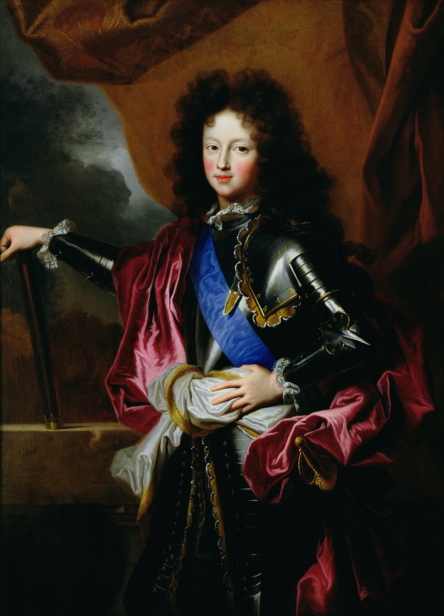 صورة لويس الفرنسي (1682-1712) دوق بورجوندي ، c.1697 بواسطة صفير فرانسوا ريغو
