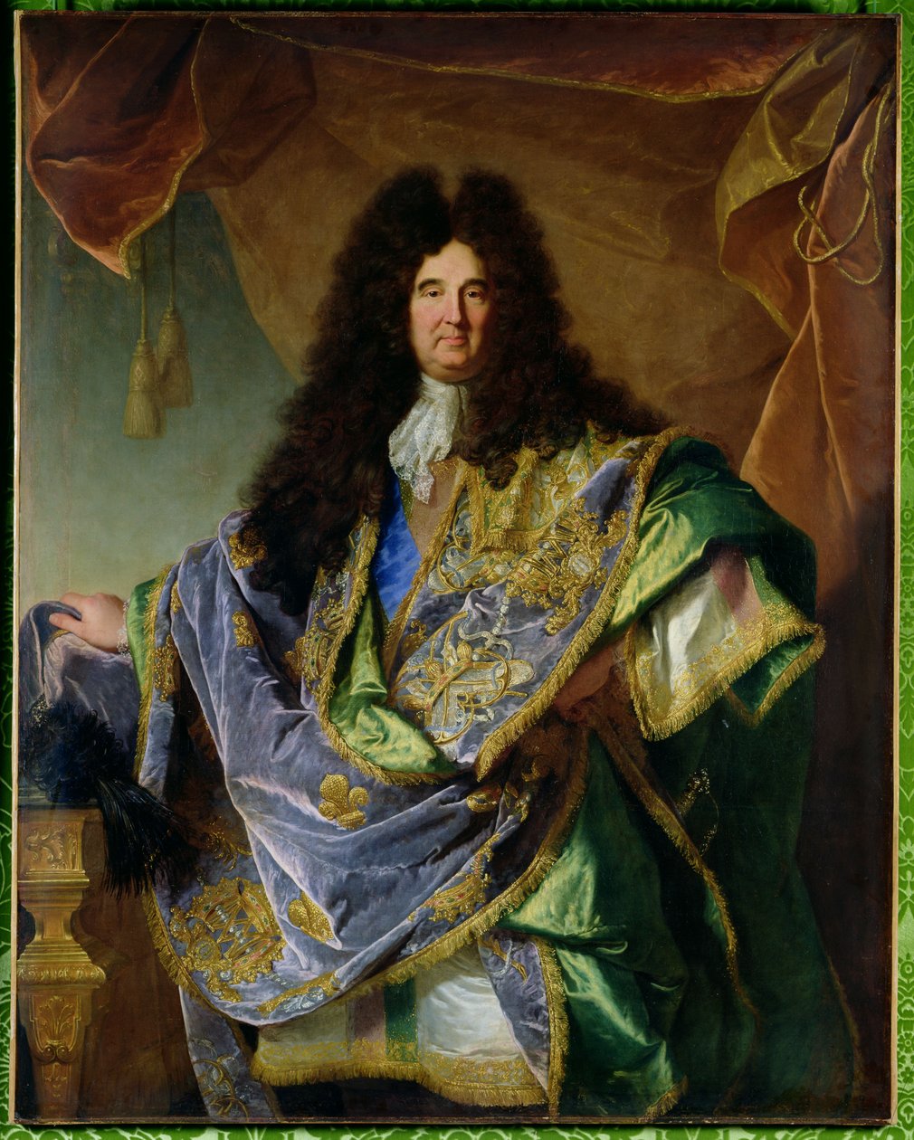 صورة فيليب دي كورسيلون (1638-1720) ماركيز دي دانجو ، 1702 بواسطة صفير فرانسوا ريغو