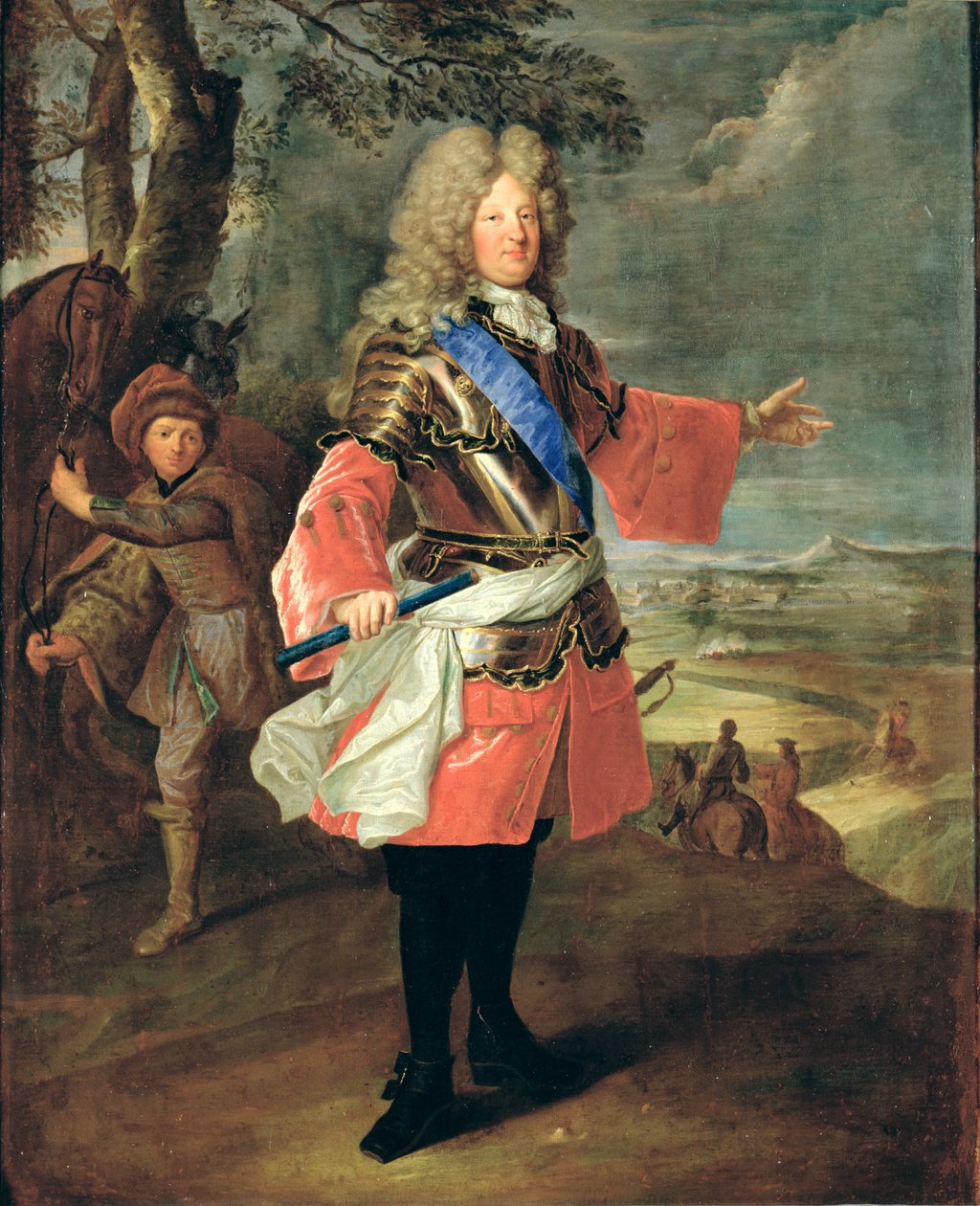 لويس دي فرانس (1661-1711) لو جراند دوفين ، 1697 بواسطة صفير فرانسوا ريغو