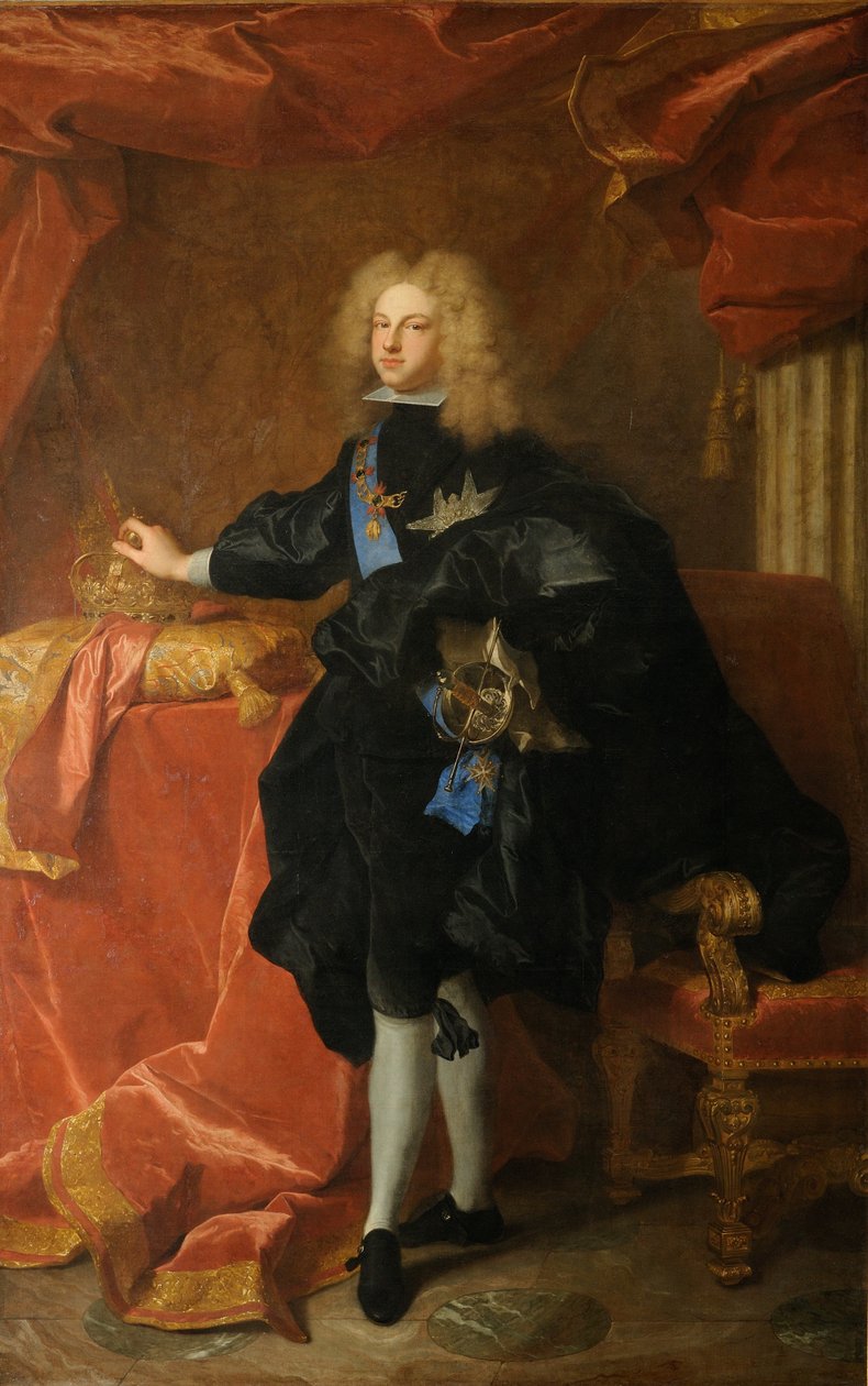 فيليب الخامس ملك إسبانيا (1683-1746) بواسطة صفير فرانسوا ريغو