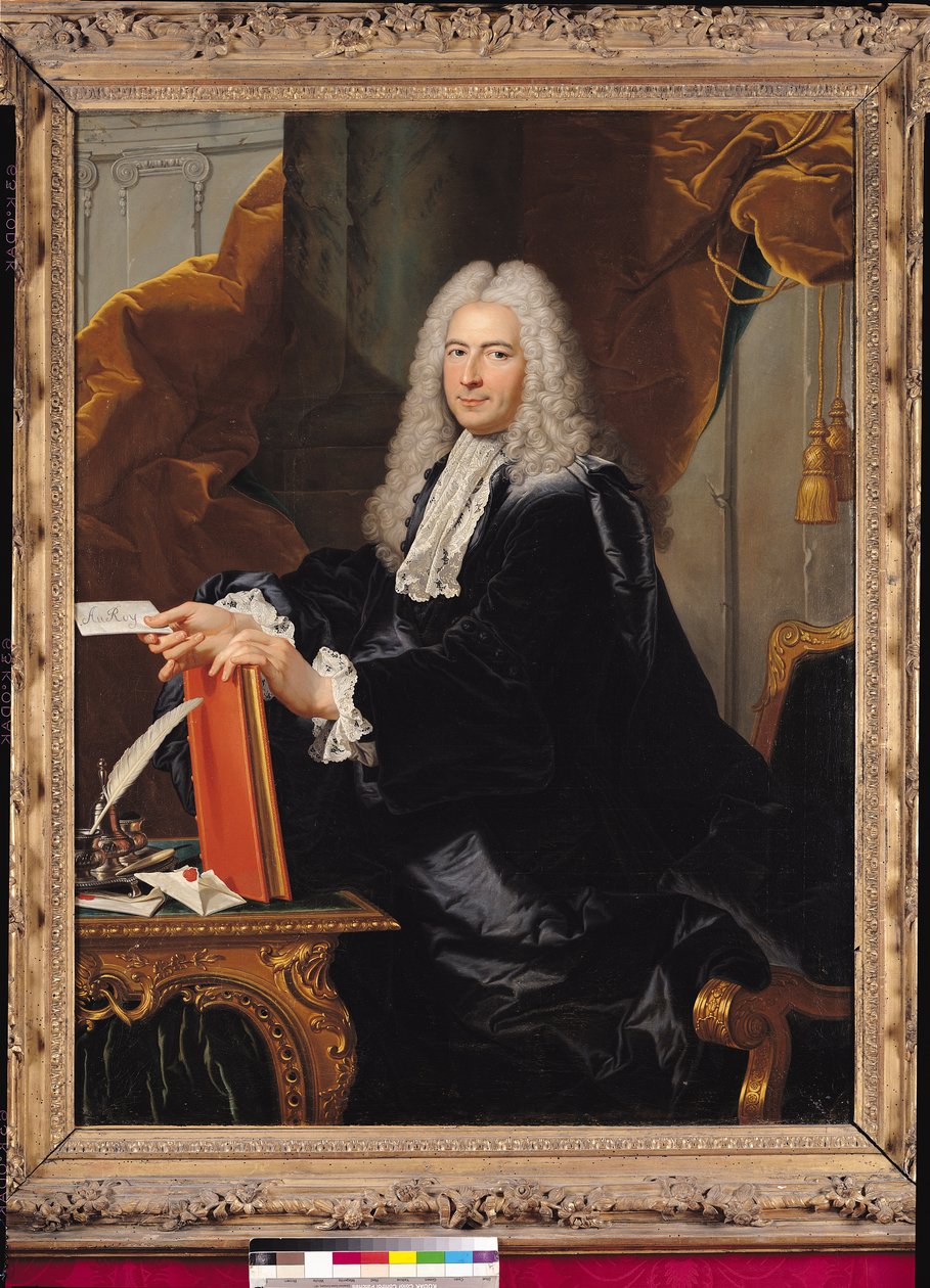 صورة لفيليبيرت أوري (1689-1747) بواسطة صفير فرانسوا ريغو
