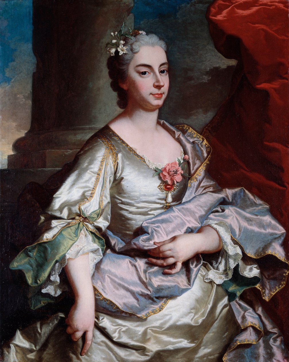 صورة لباتينا راجي ، ماركيز بريجنول سيل (توفي عام 1747) لوحة رسمها هياسينث ريغو (1659-1743) 1737-1739 خافت 101x80 سم جينات ، موسي دي سترادا نوفا (قصر روسو سابقًا) بواسطة صفير فرانسوا ريغو