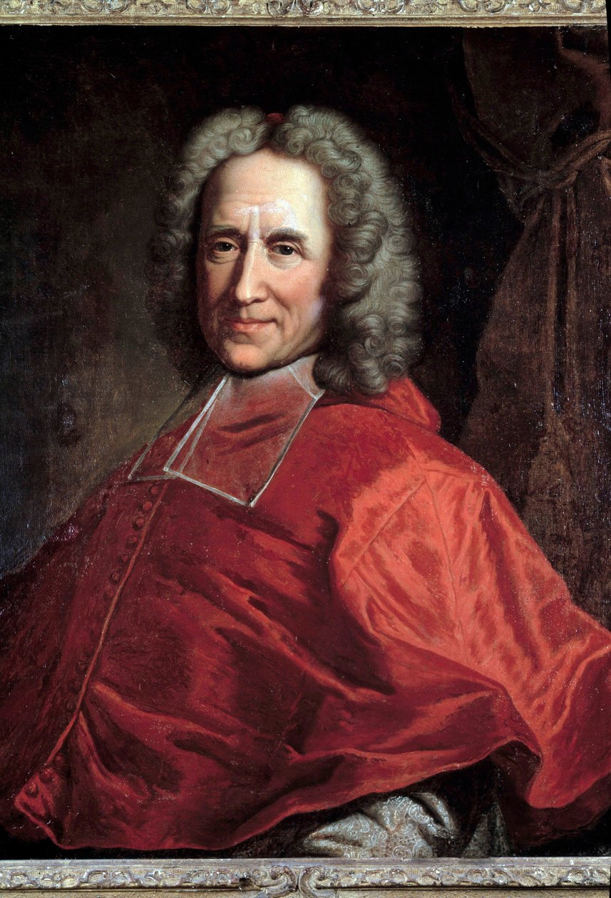 صورة للكاردينال غيوم دوبوا ، أرشفيك كامبراي (1656-1723) لوحة رسمها هياسنت ريغو (1659-1743). القرن ال 18. برايفس. متحف لابينش - صورة للكاردينال غيوم دوبوا ، رئيس أساقفة كامبراي (1656-1723). اللوحة Hyacinthe Rig بواسطة صفير فرانسوا ريغو
