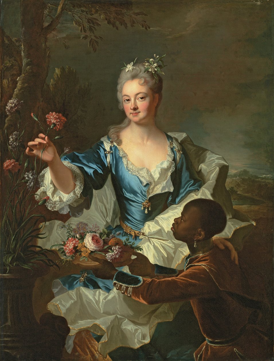 صورة لـ Hyacinthe-Sophie de Beschanel-Nointel ، ماركيز دي لوفيل بواسطة صفير فرانسوا ريغو