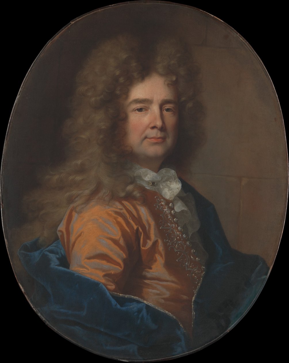 صورة لرجل ، 1693. بواسطة صفير فرانسوا ريغو