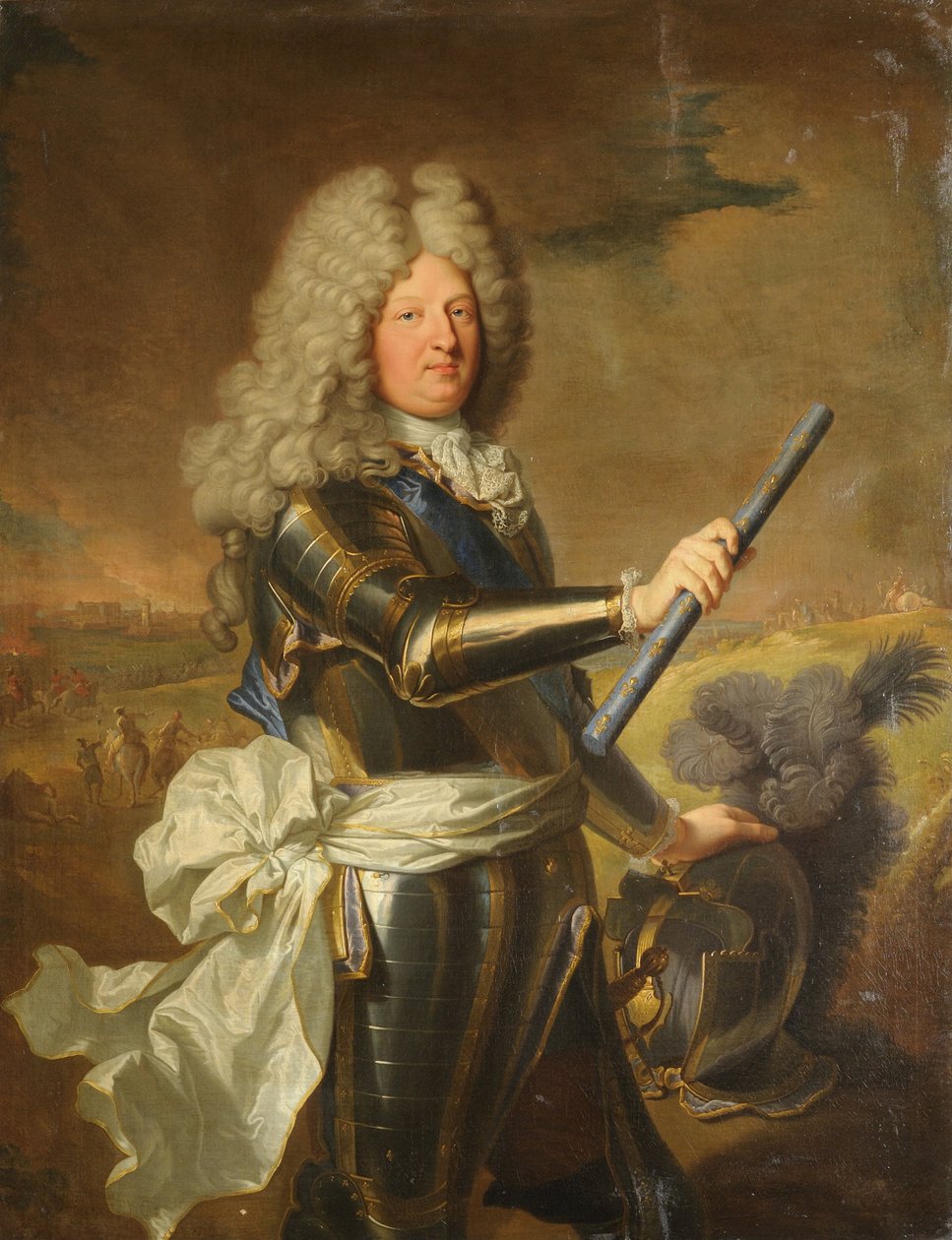 Louis de France ، Dauphin 1661-1711 ، المعروف باسم Grand Dauphin ، 1688 بواسطة Hyacinthe François Honoré Rigaud
