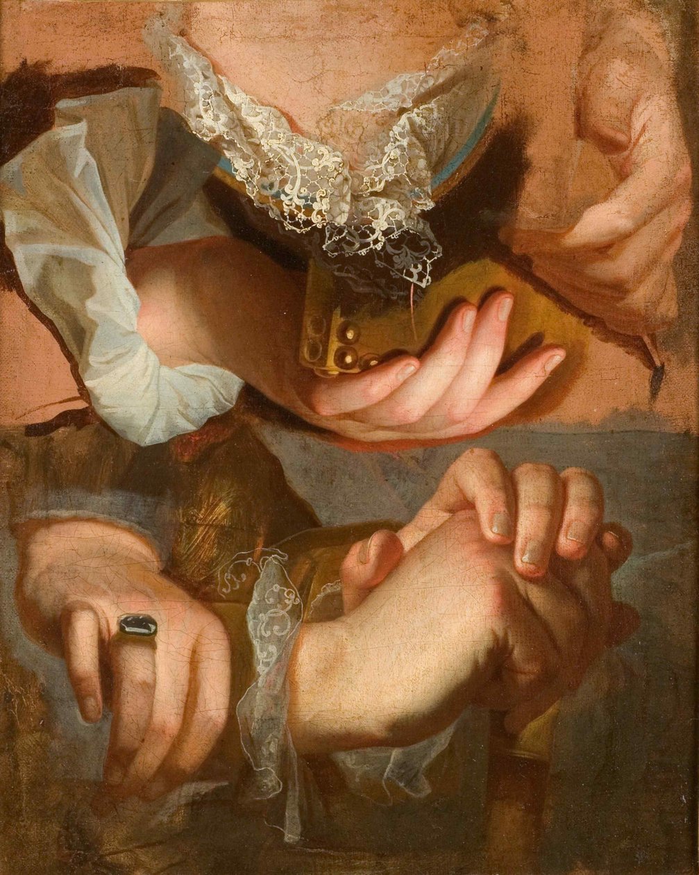 دراسات الأيدي ، حوالي 1715-1723. بواسطة Hyacinthe François Honoré Rigaud