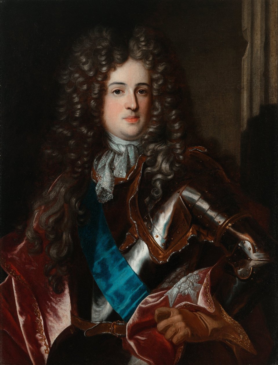 صورة ألكسندر بينيديكت ستانيسلو سوبيسكي 1677-1714 بواسطة Hyacinthe François Honoré Rigaud Circle of