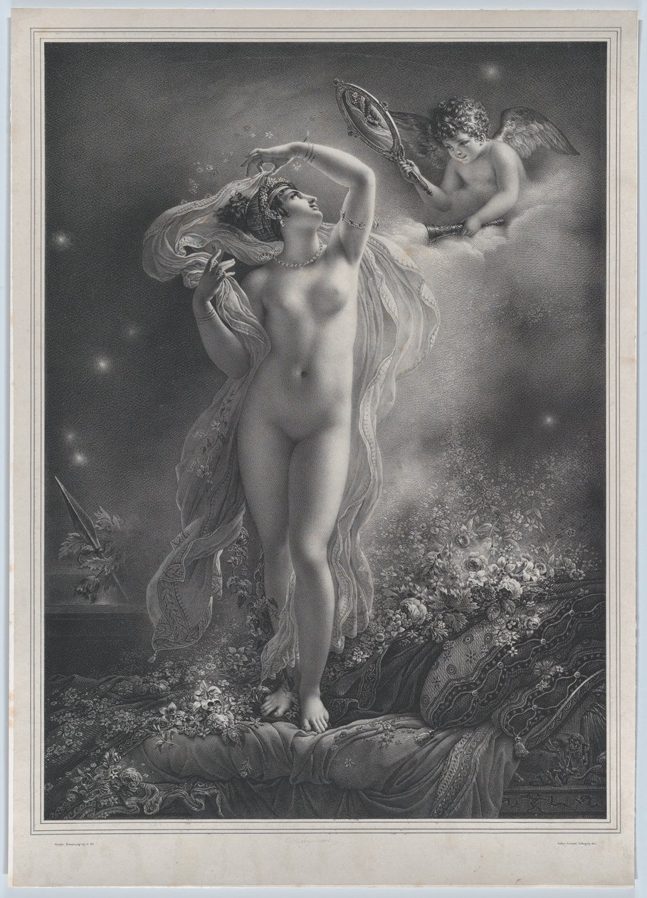 داناي ، 1824. بواسطة Hyacinthe Louis Victor Jean Baptiste Aubry Lecomte
