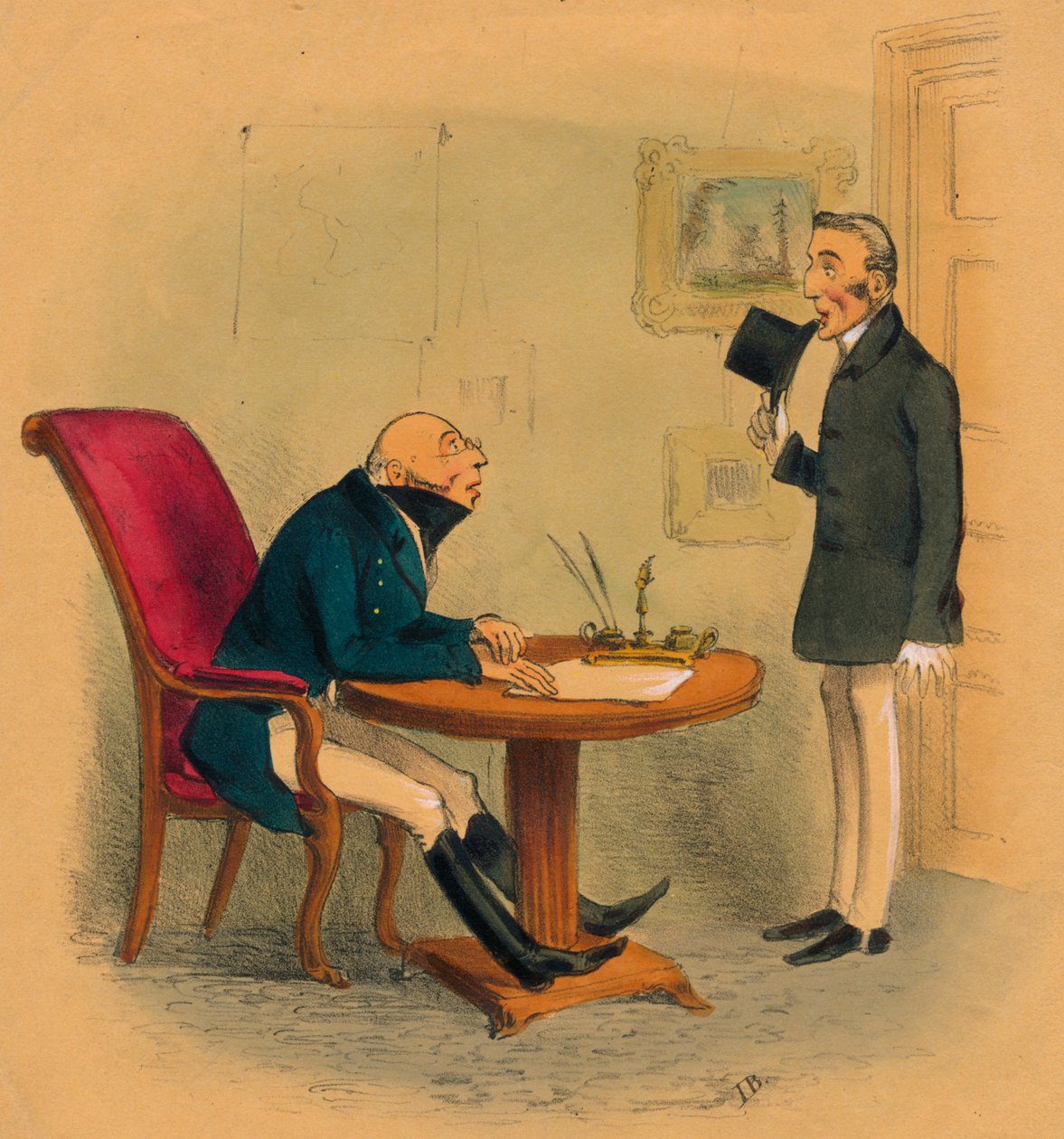 "خذني كما أنا" ، 1834. بواسطة آي بي بروكس