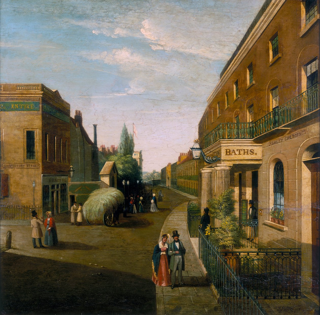 "المشي الراعي ، هوكستون" ، c1845 بواسطة إذا كان بورنيس