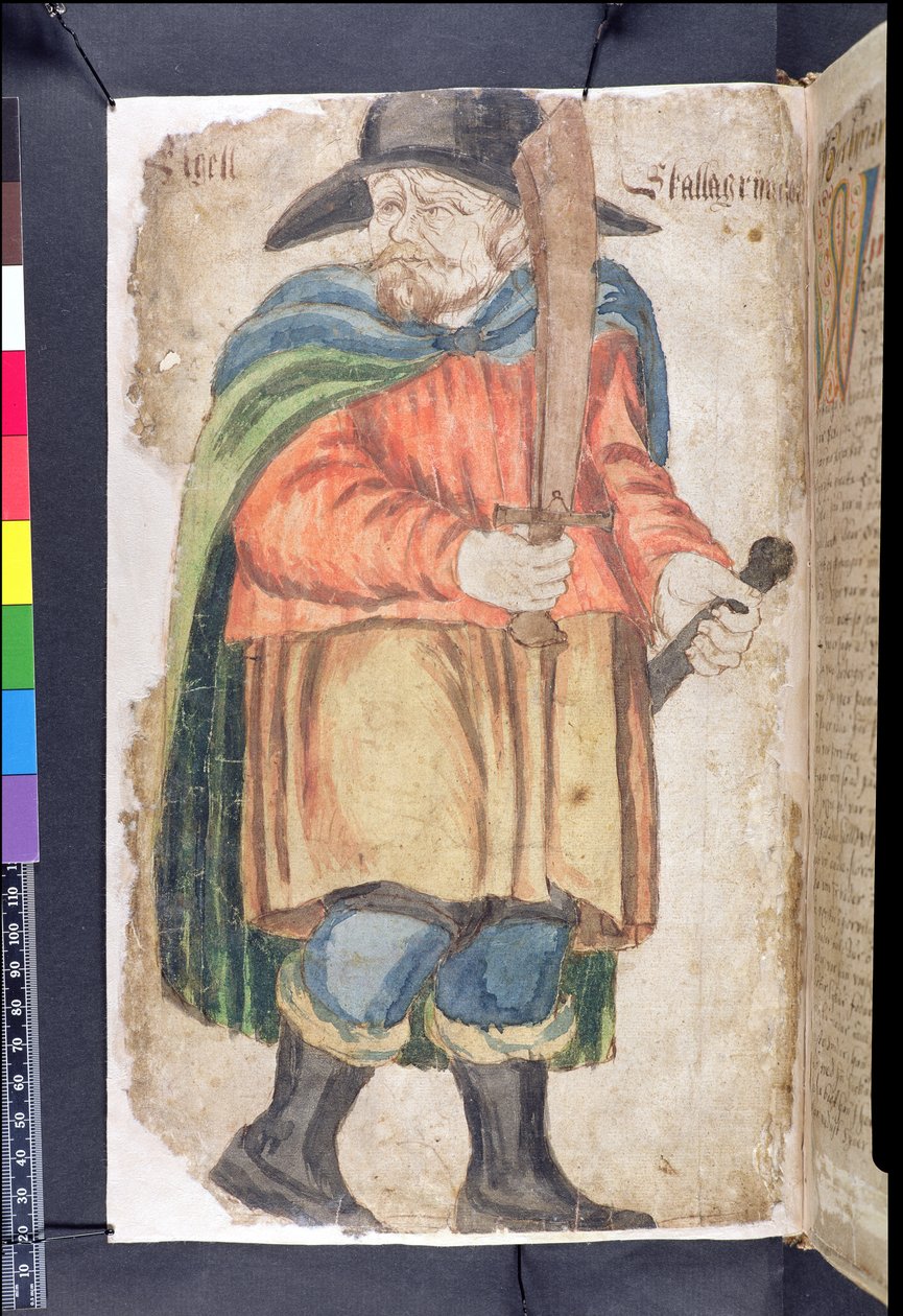 Egill Skallagrimsson (910-90) (المرحاض على الورق) بواسطة المدرسة الآيسلندية