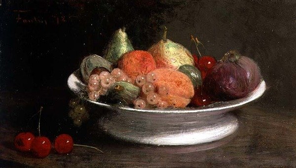لا تزال حياة الفاكهة بواسطة Ignace Henri Jean Fantin Latour