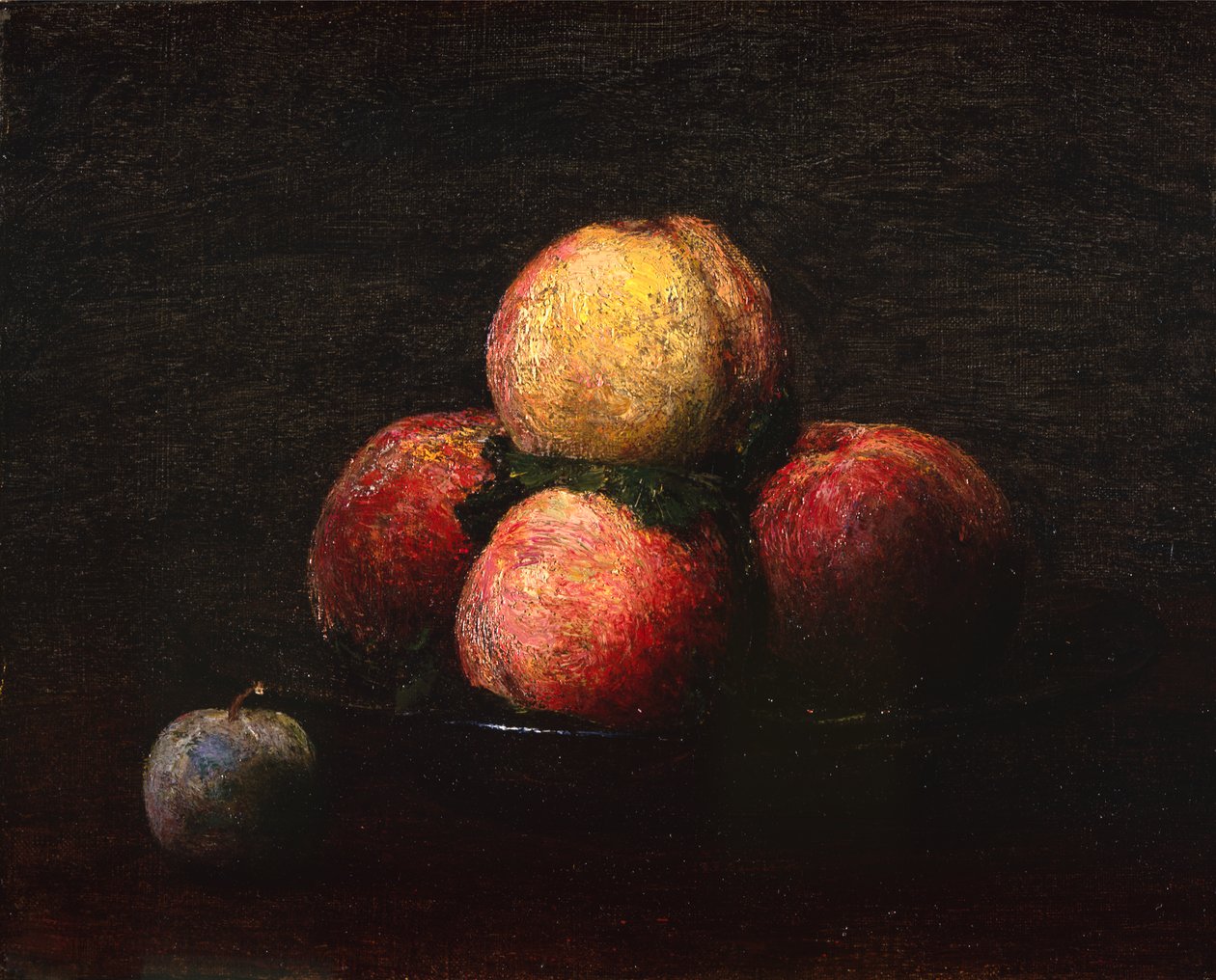 لا تزال حياة الخوخ والخوخ بواسطة Ignace Henri Jean Fantin Latour