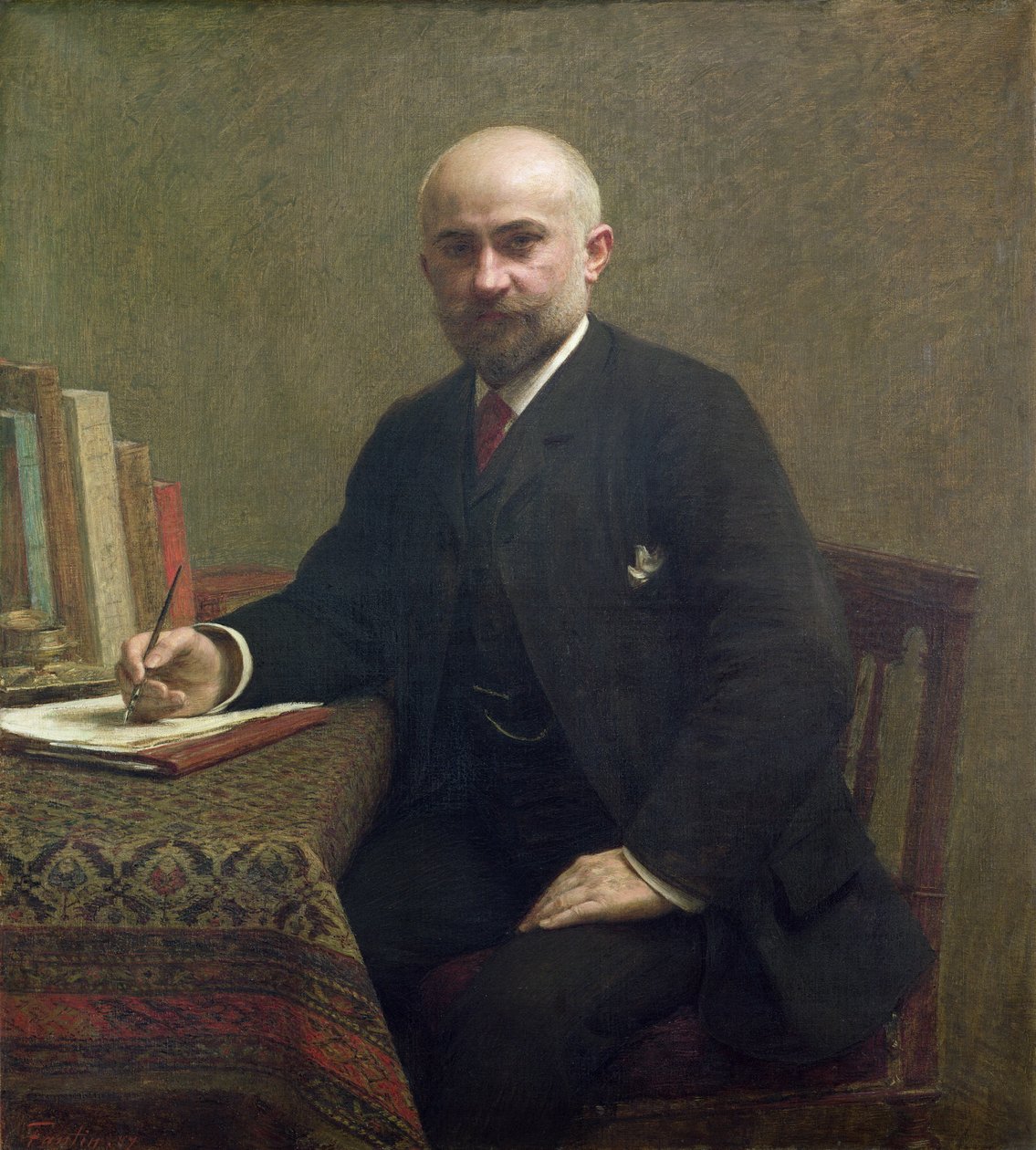 أدولف جوليان (1840-1932) 1887 بواسطة Ignace Henri Jean Fantin Latour