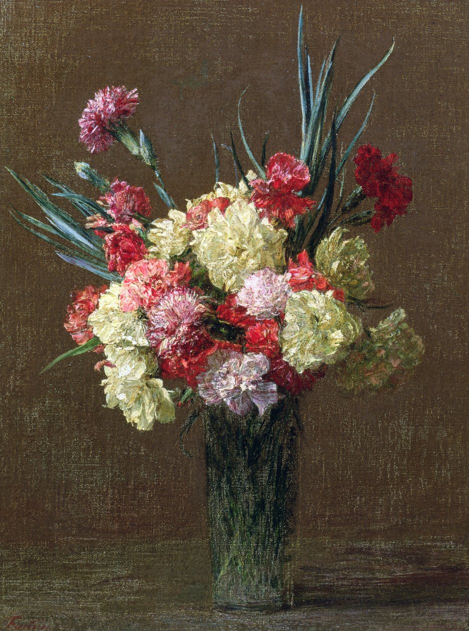 القرنفل بواسطة Ignace Henri Jean Fantin Latour