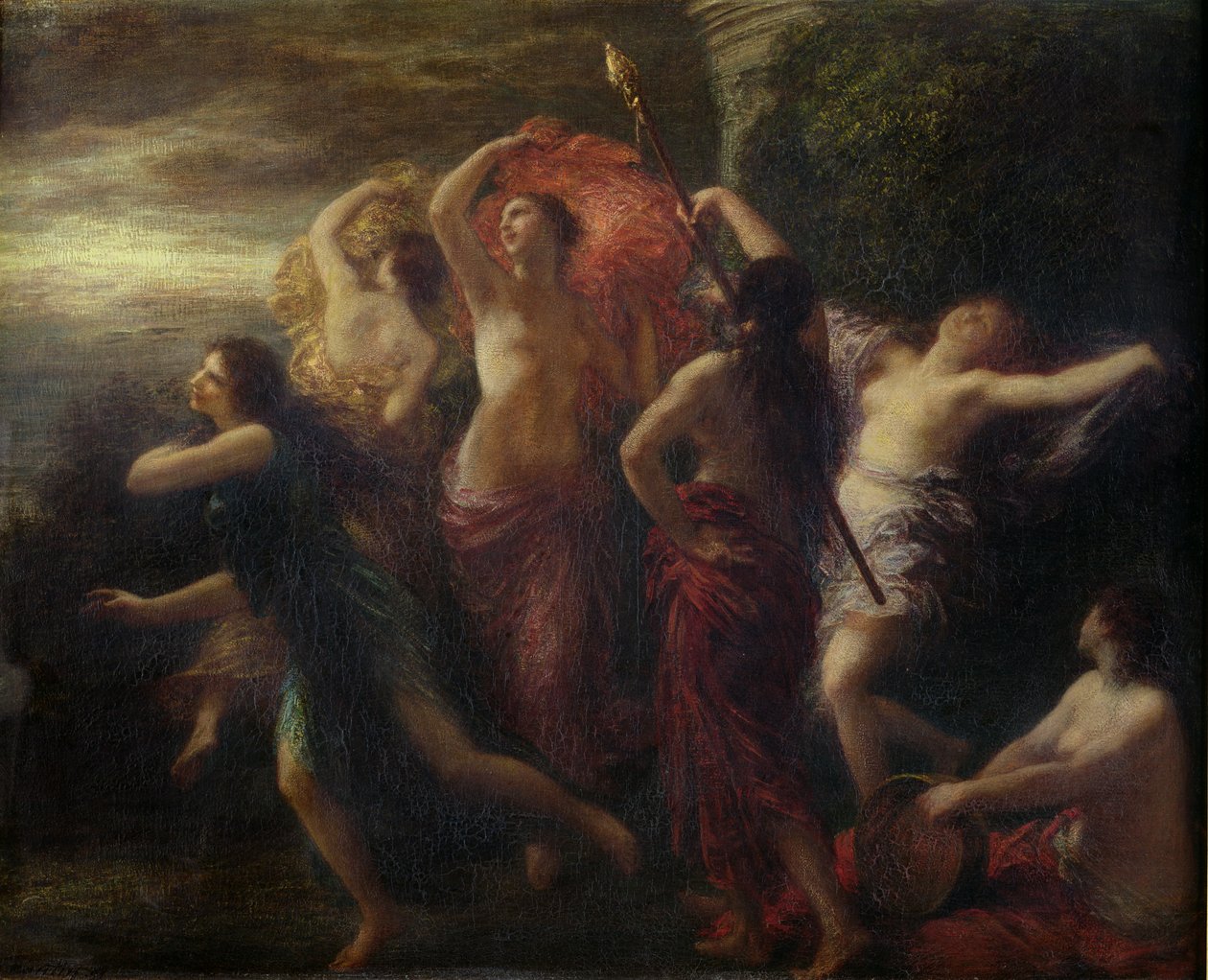 الراقصون ، 1891 بواسطة Ignace Henri Jean Fantin Latour