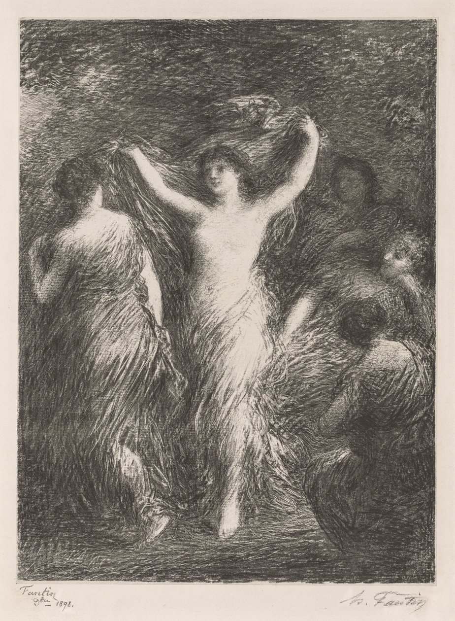 الرقصات ، 1898. بواسطة Ignace Henri Jean Fantin Latour
