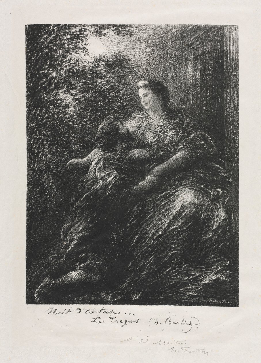 دويتو من أحصنة طروادة ، 1894. بواسطة Ignace Henri Jean Fantin Latour