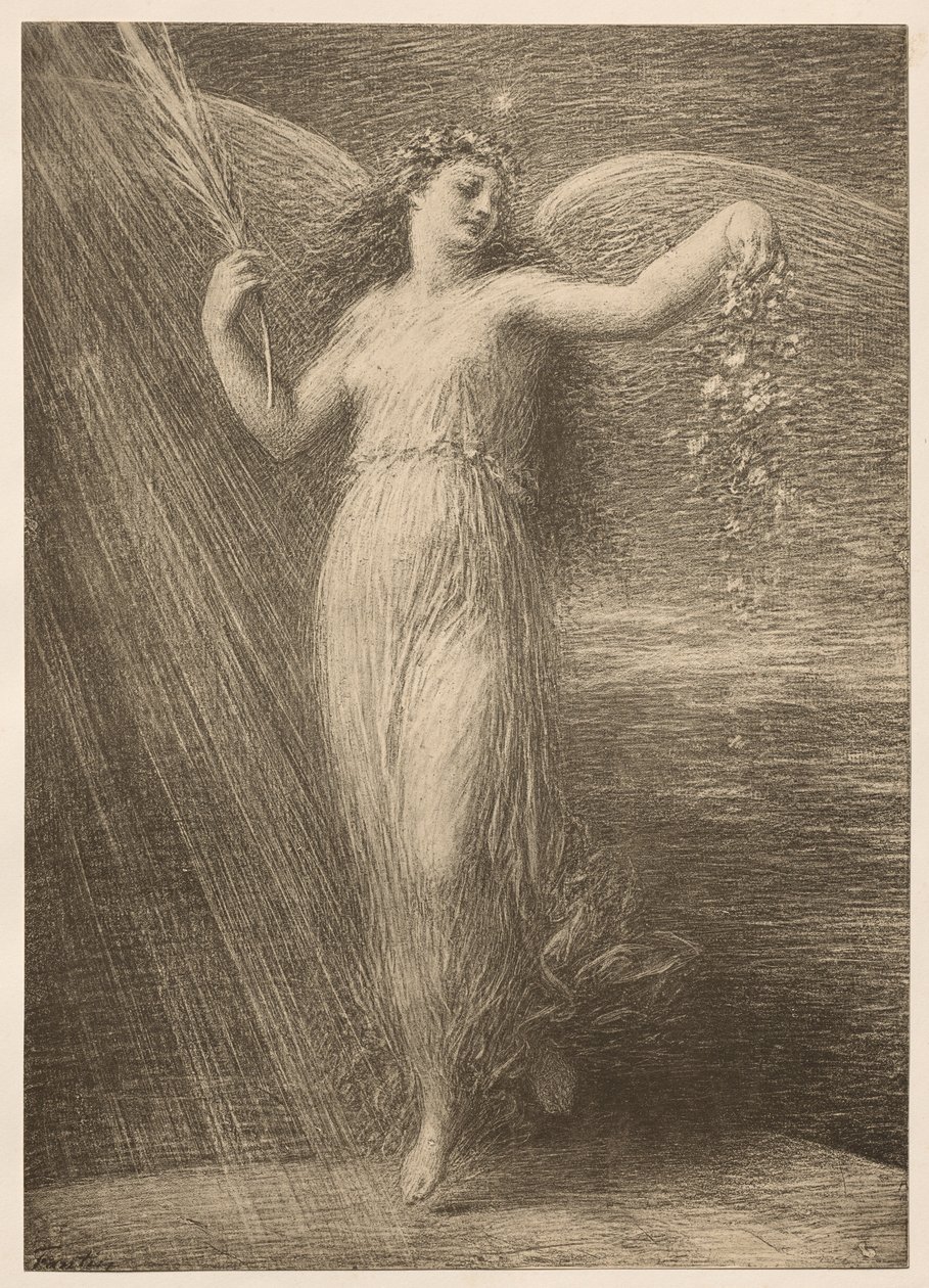 الخلود 1898. بواسطة Ignace Henri Jean Fantin Latour
