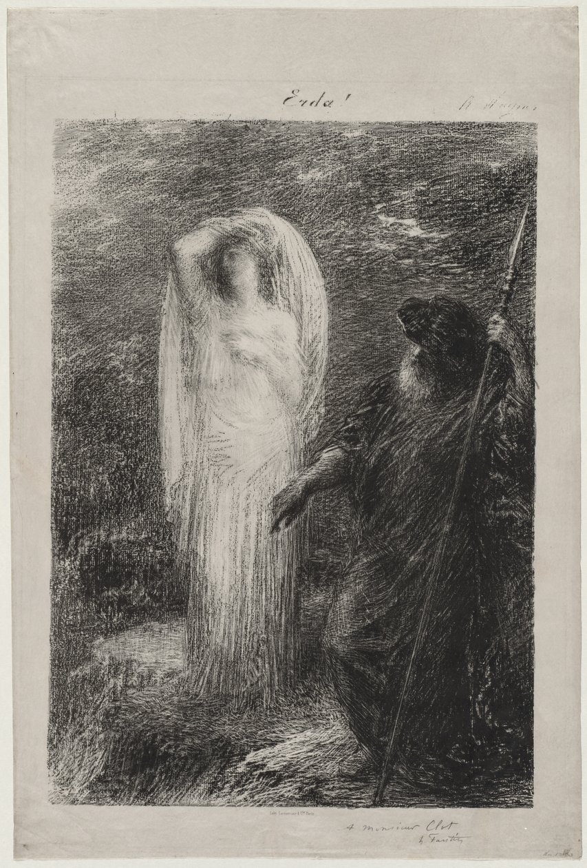 إفادة الموقع ، 1885. بواسطة Ignace Henri Jean Fantin Latour