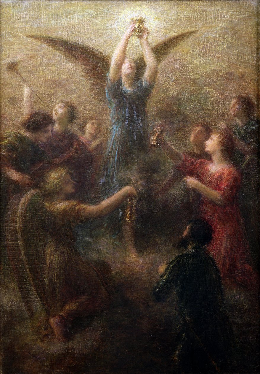 Lohengrin بواسطة Ignace Henri Jean Fantin Latour
