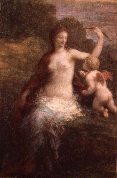 الحب منزوع السلاح بواسطة Ignace Henri Jean Fantin Latour
