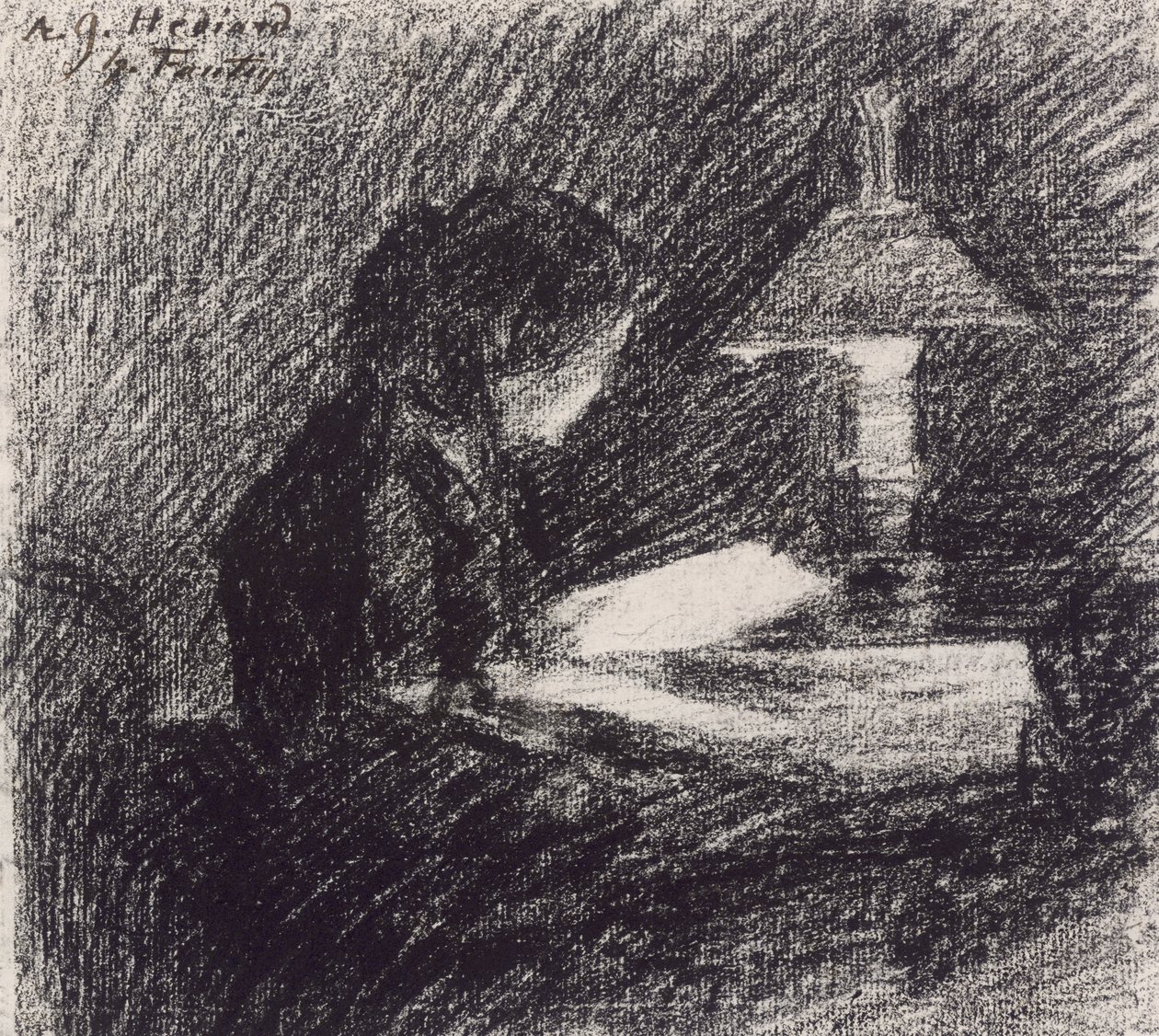 قراءة بواسطة Ignace Henri Jean Fantin Latour