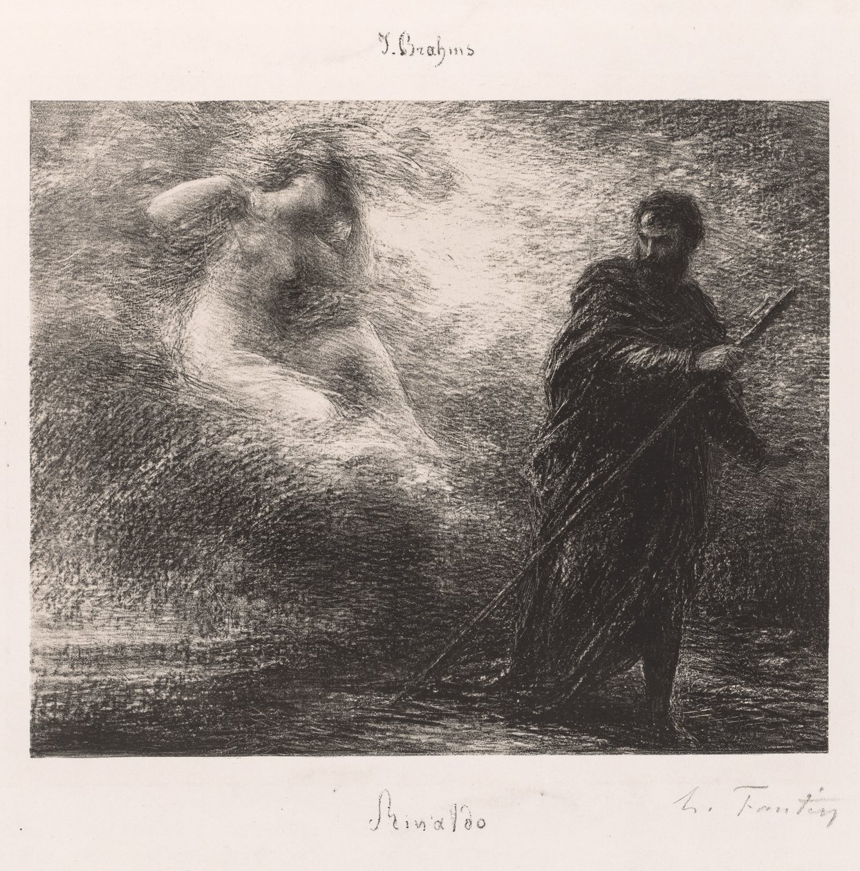 رينالدو ، 1881. بواسطة Ignace Henri Jean Fantin Latour