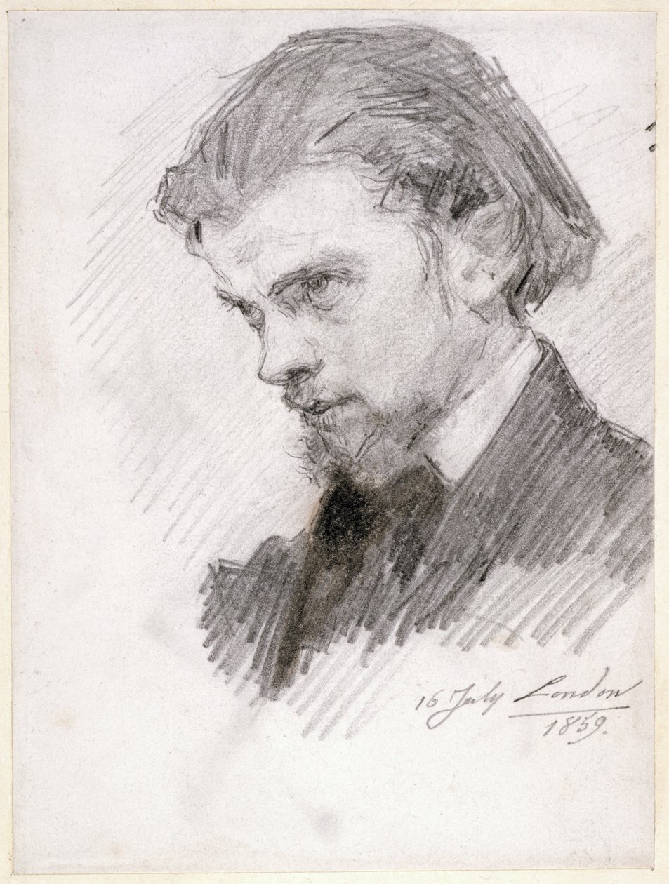 صورة ذاتية ، 1859 بواسطة Ignace Henri Jean Fantin Latour
