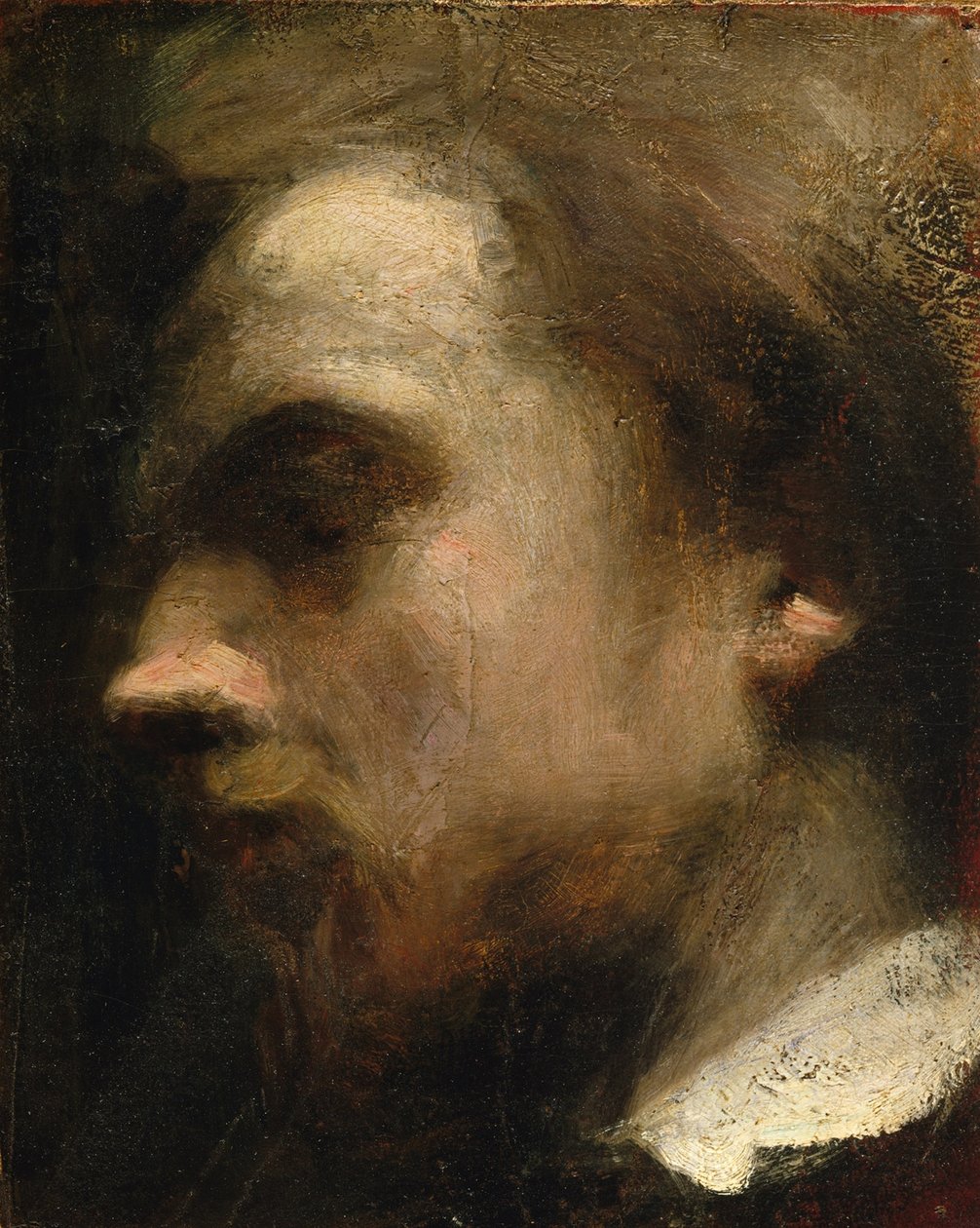 صورة الذات ، ج 1858 بواسطة Ignace Henri Jean Fantin Latour