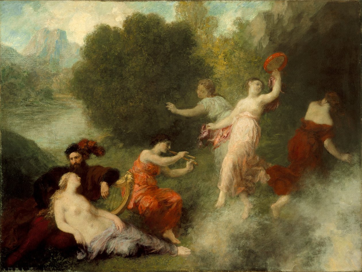 Tannhäuser على فينوسبرغ ، 1864 بواسطة Ignace Henri Jean Fantin Latour