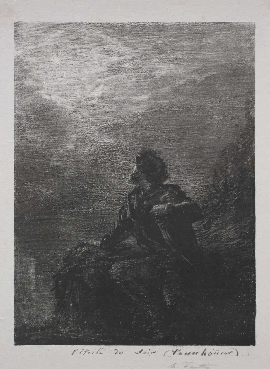 نجمة المساء ، 1877. بواسطة Ignace Henri Jean Fantin Latour