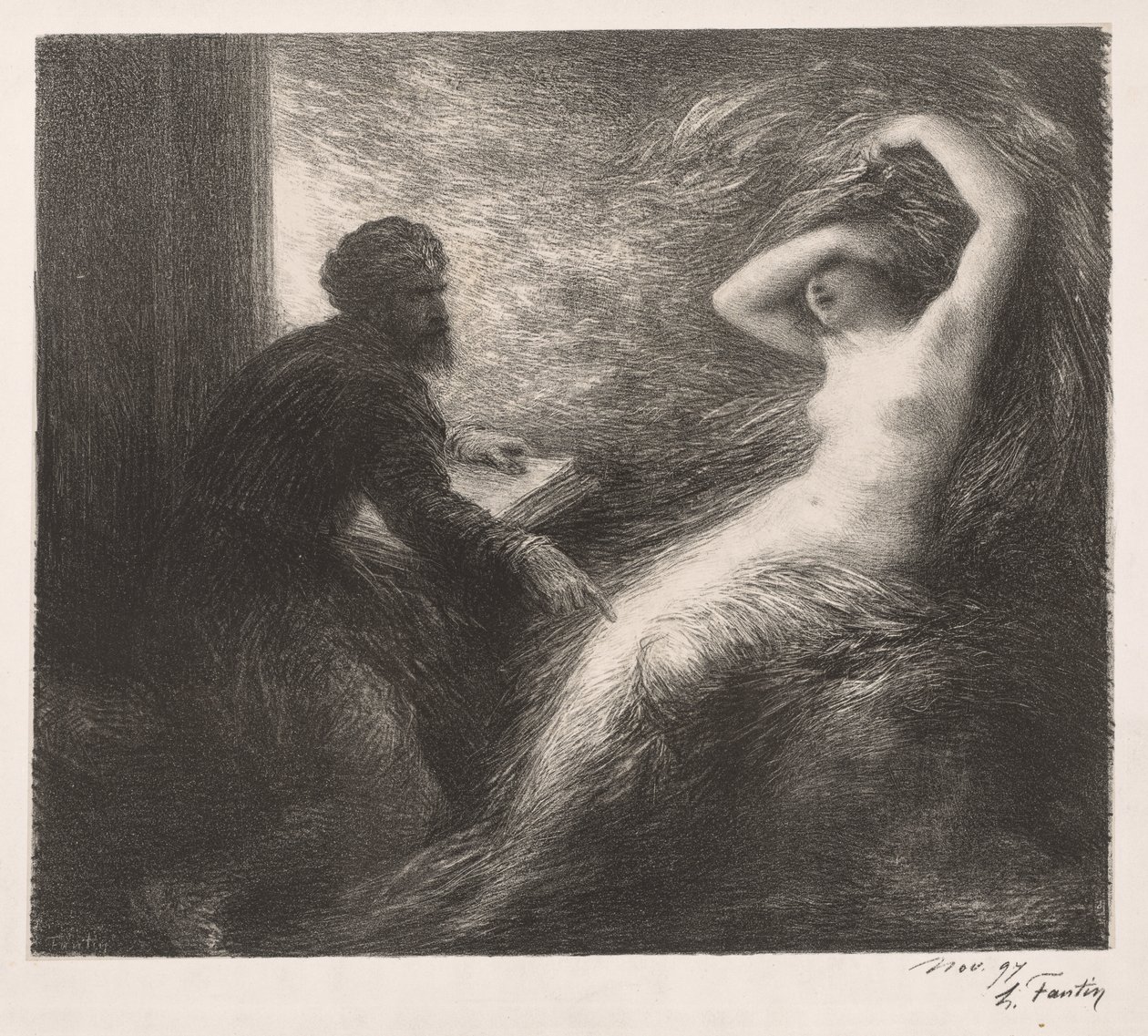 استحضار كوندري ، 1898. بواسطة Ignace Henri Jean Fantin Latour