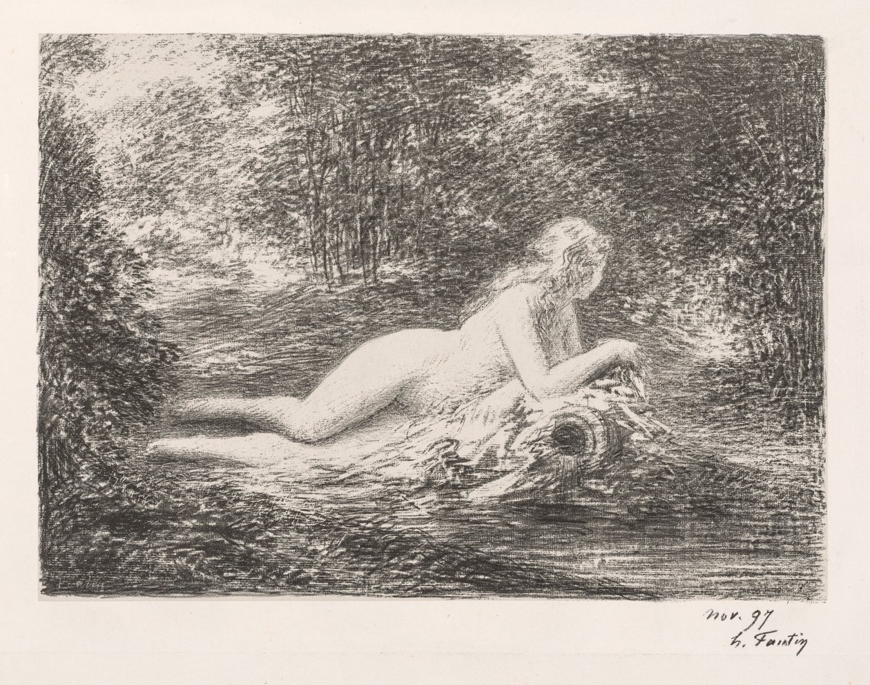 الربيع 1897. بواسطة Ignace Henri Jean Fantin Latour
