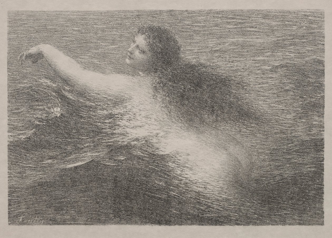 عبقرية الماء ، 1896. بواسطة Ignace Henri Jean Fantin Latour