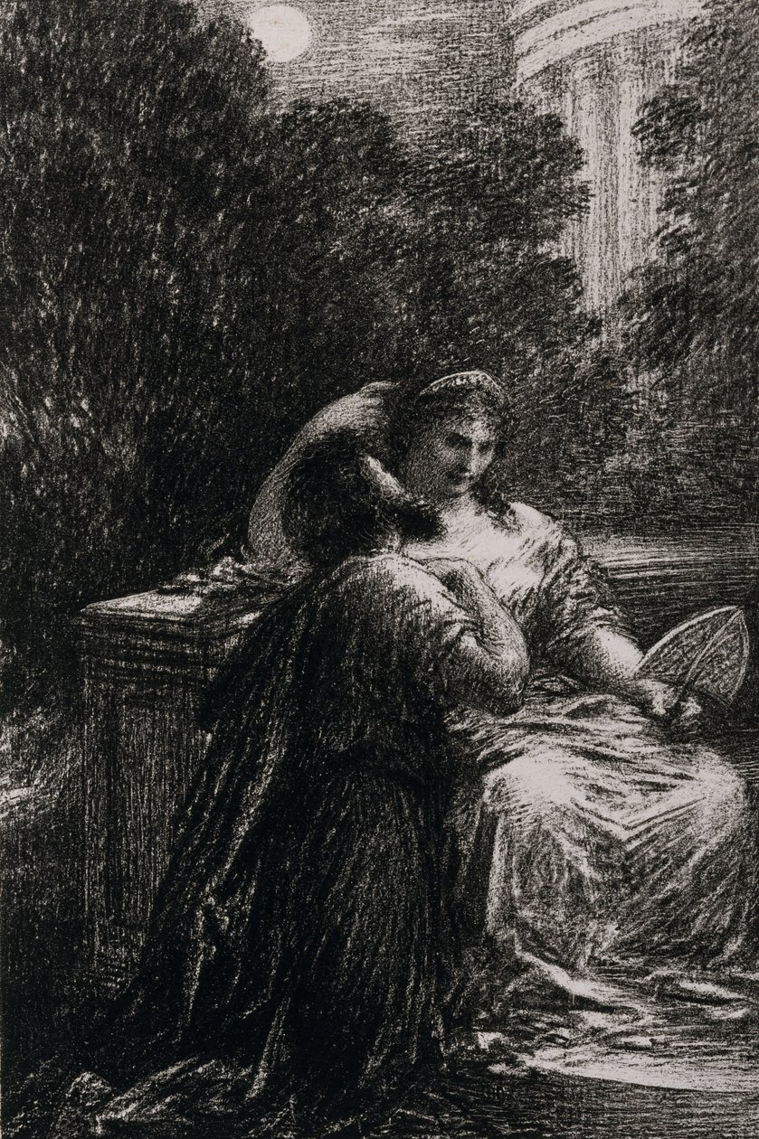 أحصنة طروادة في قرطاج ، الفصل الثالث بواسطة Ignace Henri Jean Fantin Latour