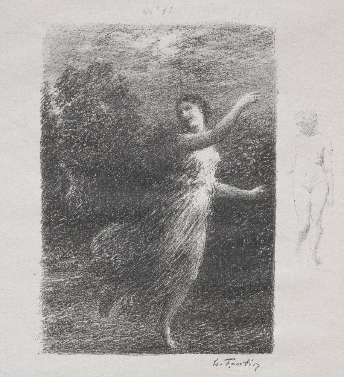24. بواسطة Ignace Henri Jean Fantin Latour