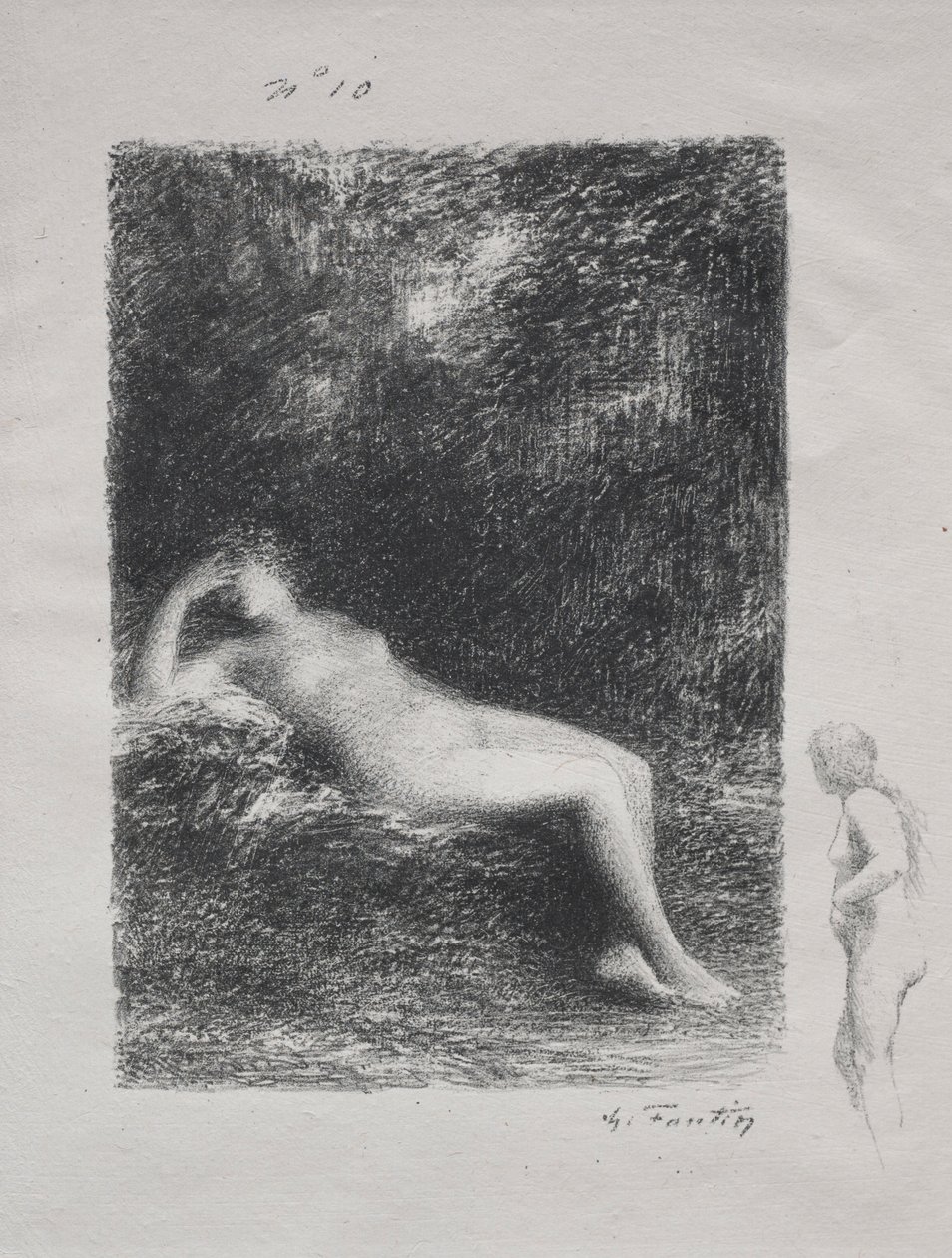 سابع وعشرون. بواسطة Ignace Henri Jean Fantin Latour