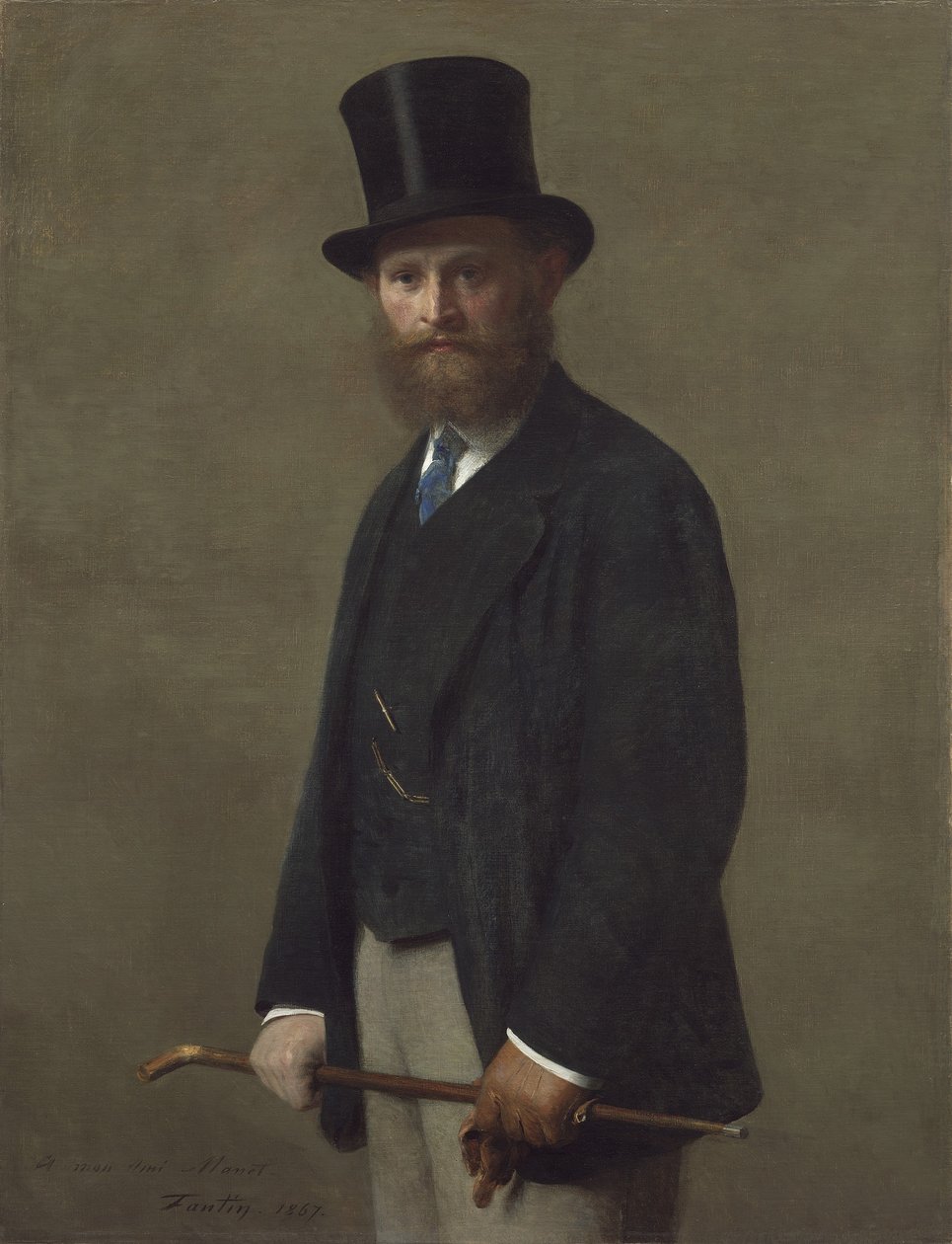 إدوارد مانيه ، 1867 بواسطة Ignace Henri Jean Fantin Latour