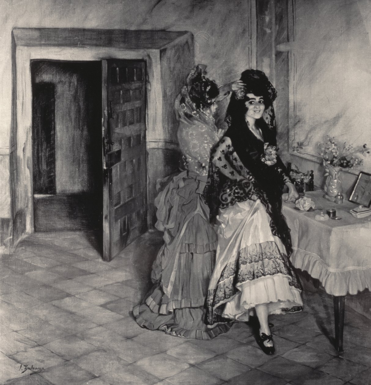الاستعدادات لكوريدا ، 1903 بواسطة Ignacio Zuloaga y Zabaleta