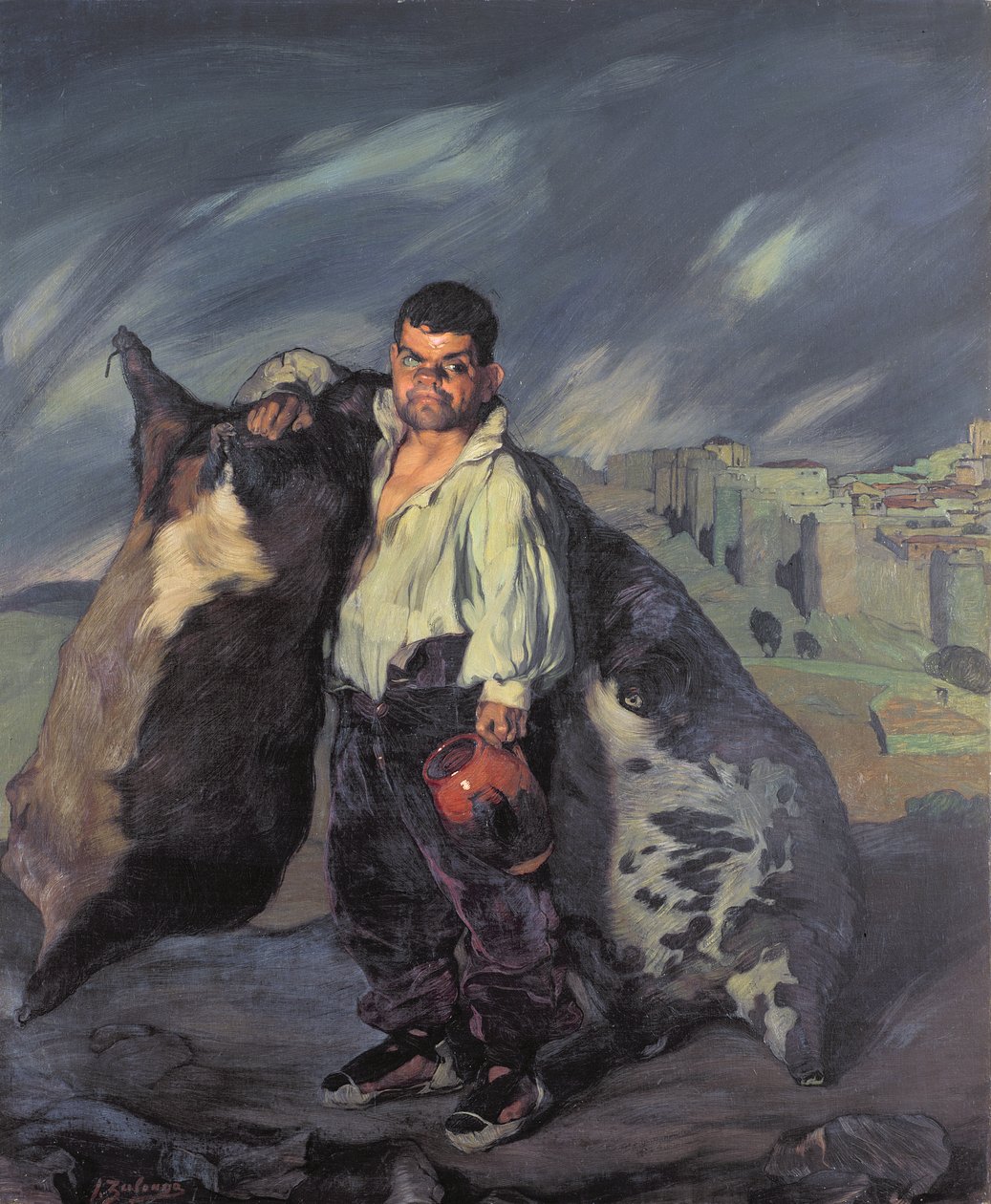 القزم جريجوري ، 1908 بواسطة Ignacio Zuloaga y Zabaleta