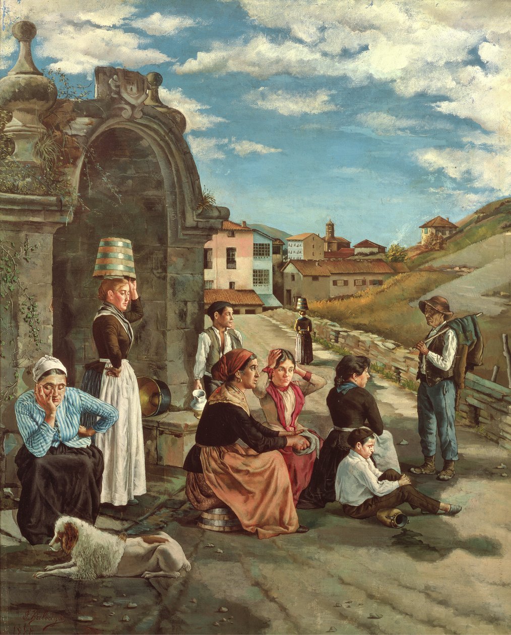 ربيع إيبار 1888 بواسطة Ignacio Zuloaga y Zabaleta
