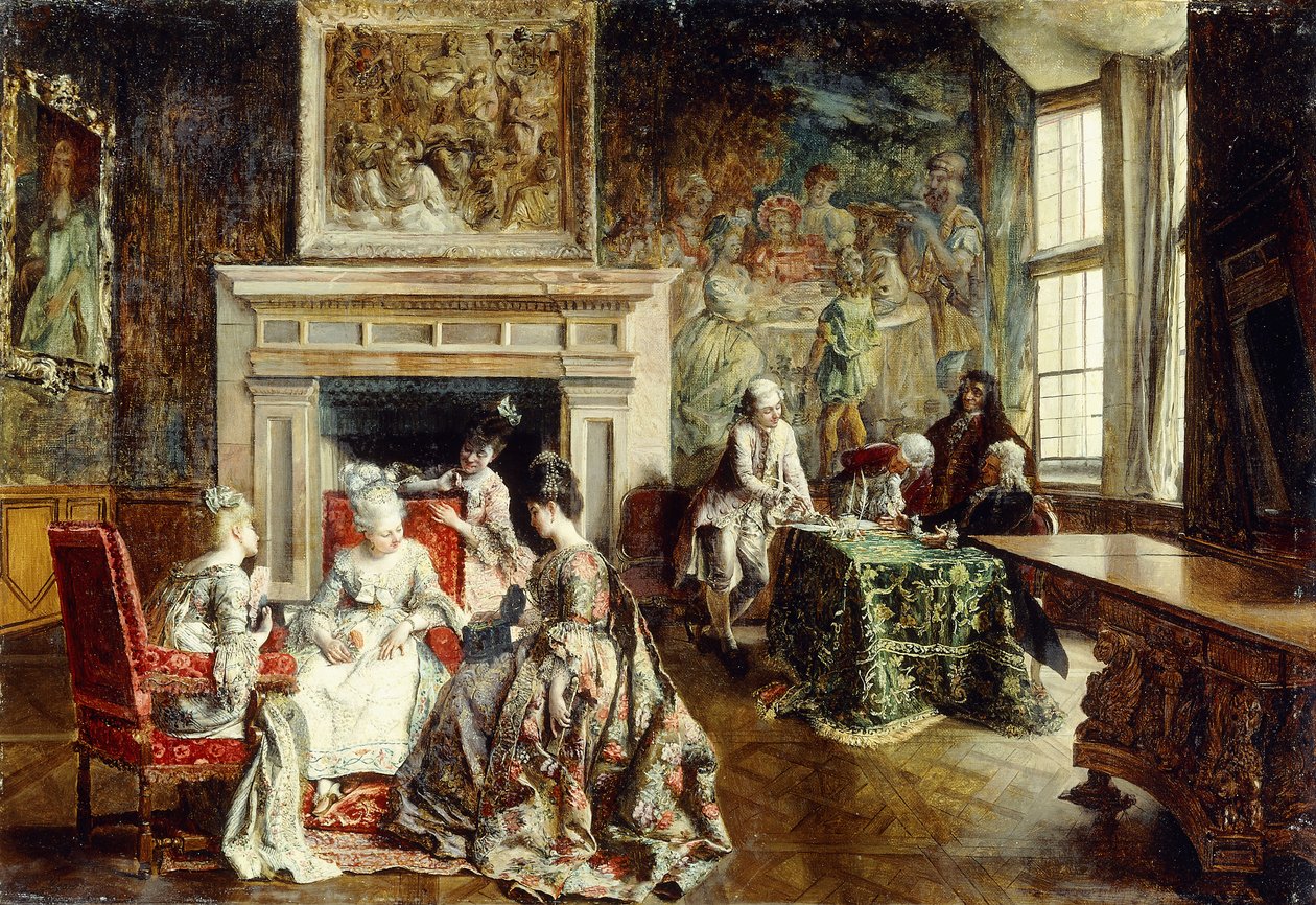 عقد المراج ، 1874 بواسطة Ignacio Leon y Escosura