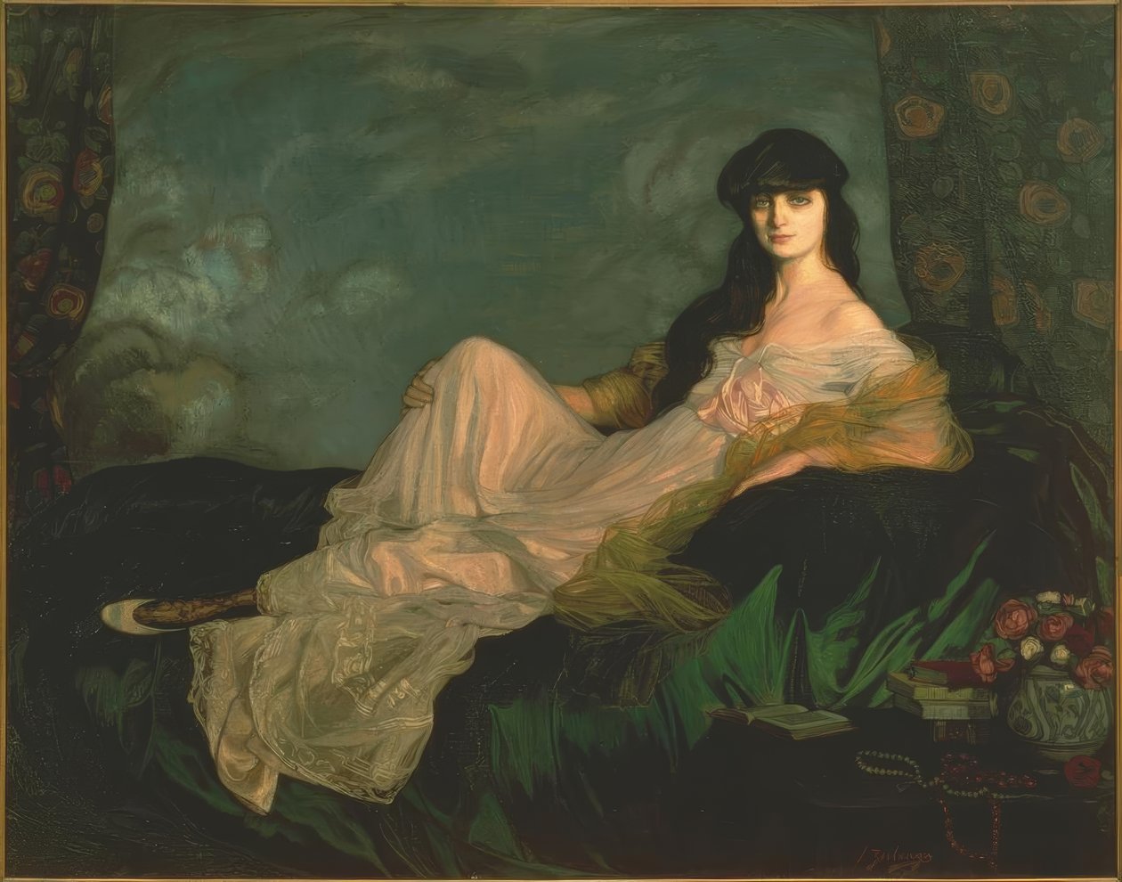 يموت Comtesse de Noailles بواسطة Ignacio Zuloaga y Zabaleta