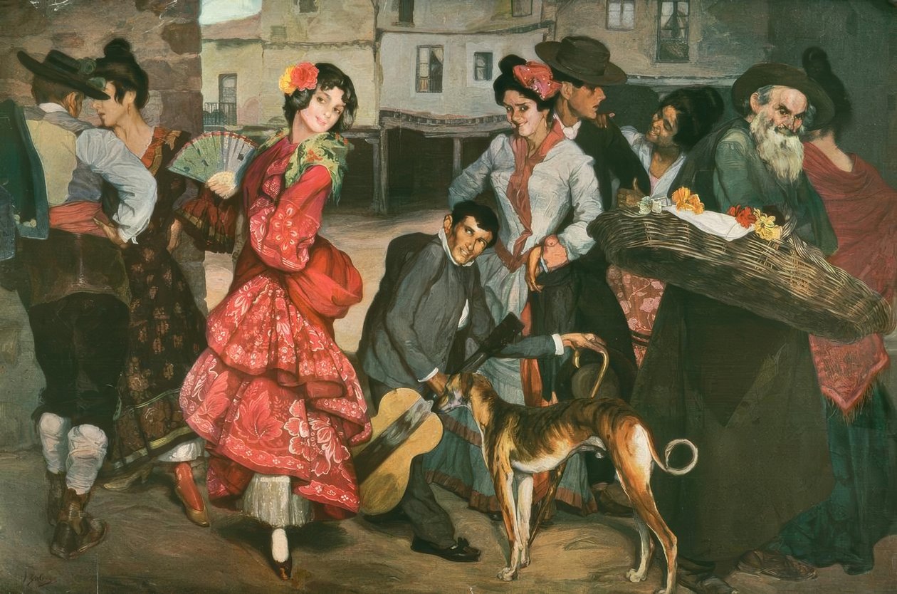 طريق الرذيلة بواسطة Ignacio Zuloaga y Zabaleta