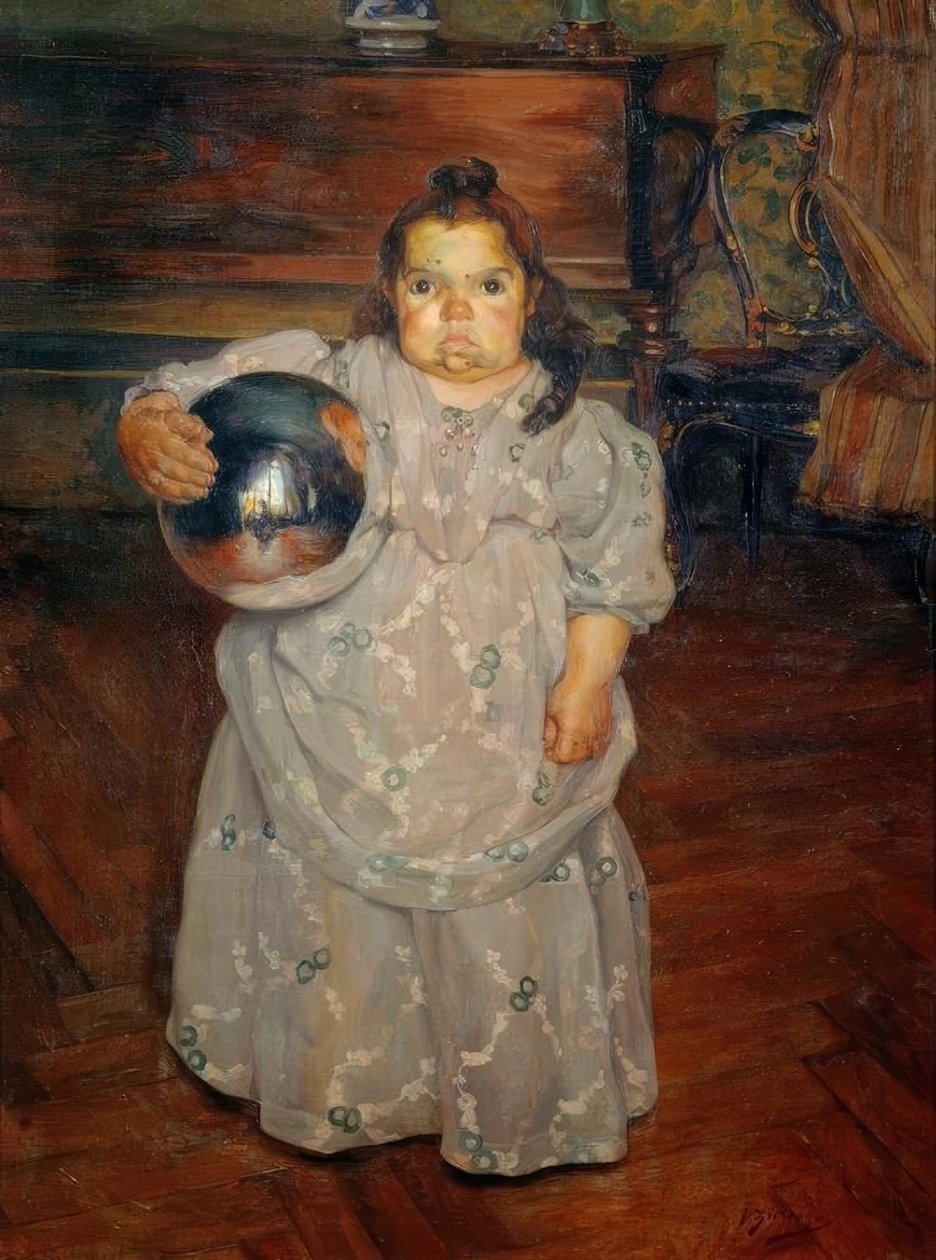 Die Zwergin Doña Mercédes بواسطة Ignacio Zuloaga y Zabaleta