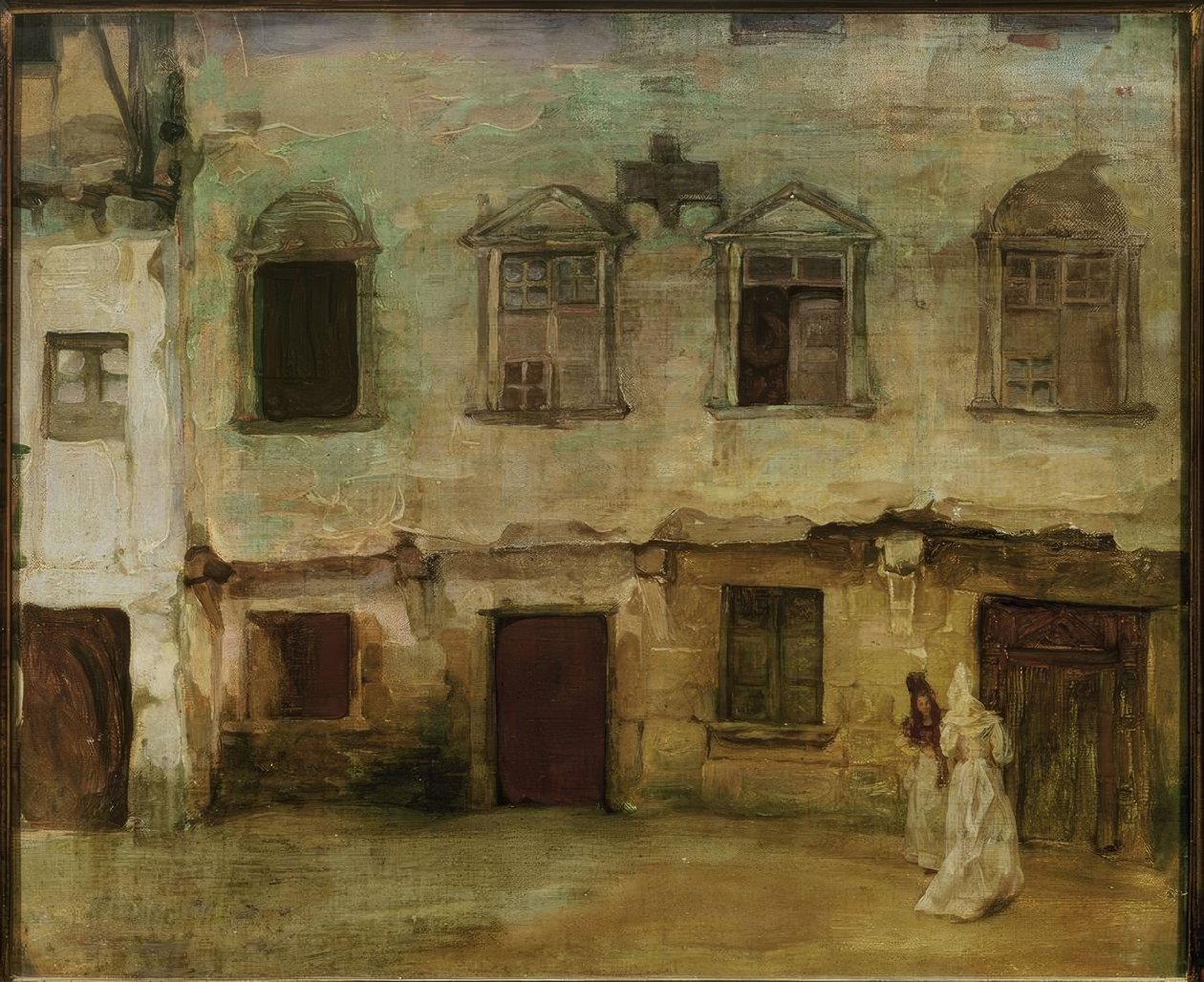 Ignacio Zuloaga - Street in Old Castilian Town &39;، 1894، زيت على قماش بواسطة Ignacio Zuloaga y Zabaleta